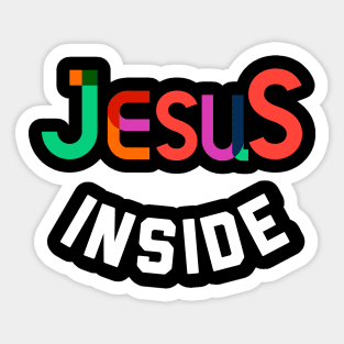 Jesus Inside Sticker